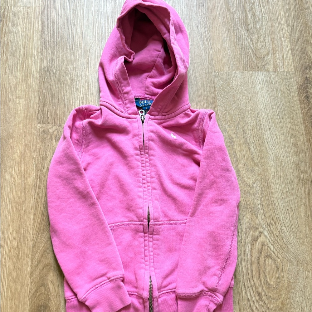 Polo by Ralph Lauren Pink Zip-Up Hoodie